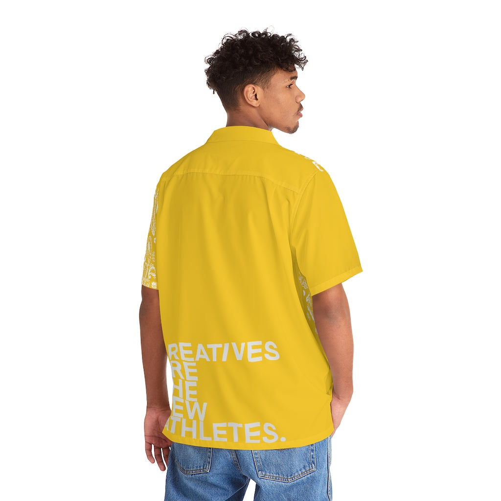 YELLOW CREATIVE Men's Hawaiian SETLIFE Shirt