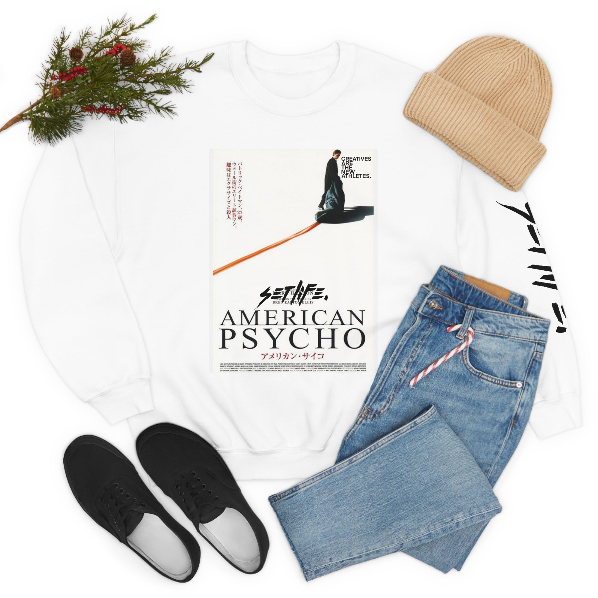 SETLIFE x  Creative COVER Unisex Heavy Blend™ Crewneck Sweatshirt