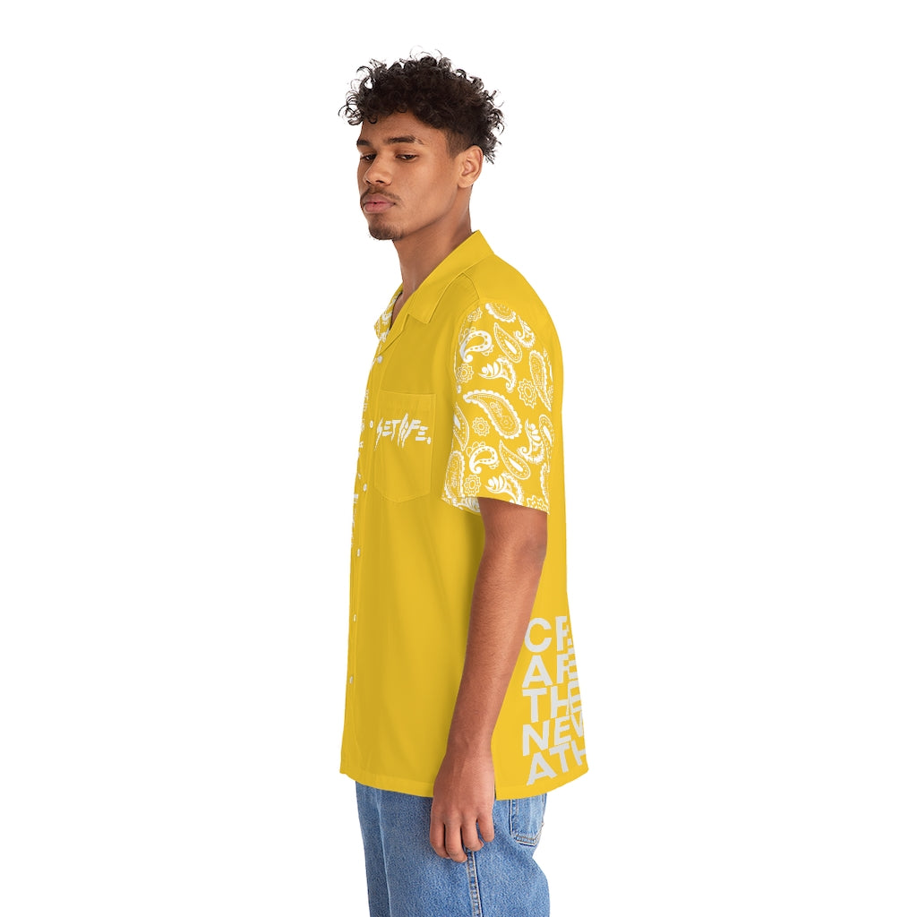 YELLOW CREATIVE Men's Hawaiian SETLIFE Shirt