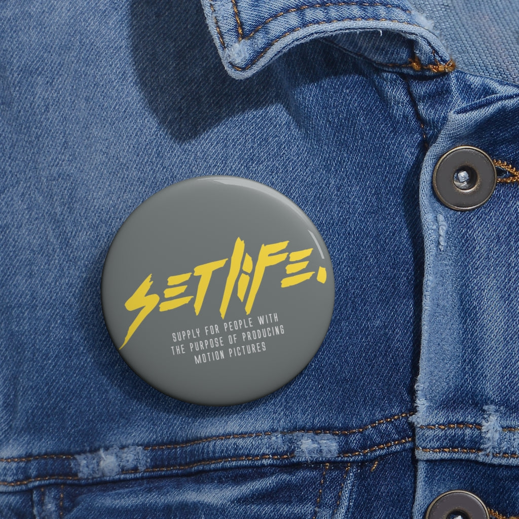 SETLIFE Grey Pin Buttons