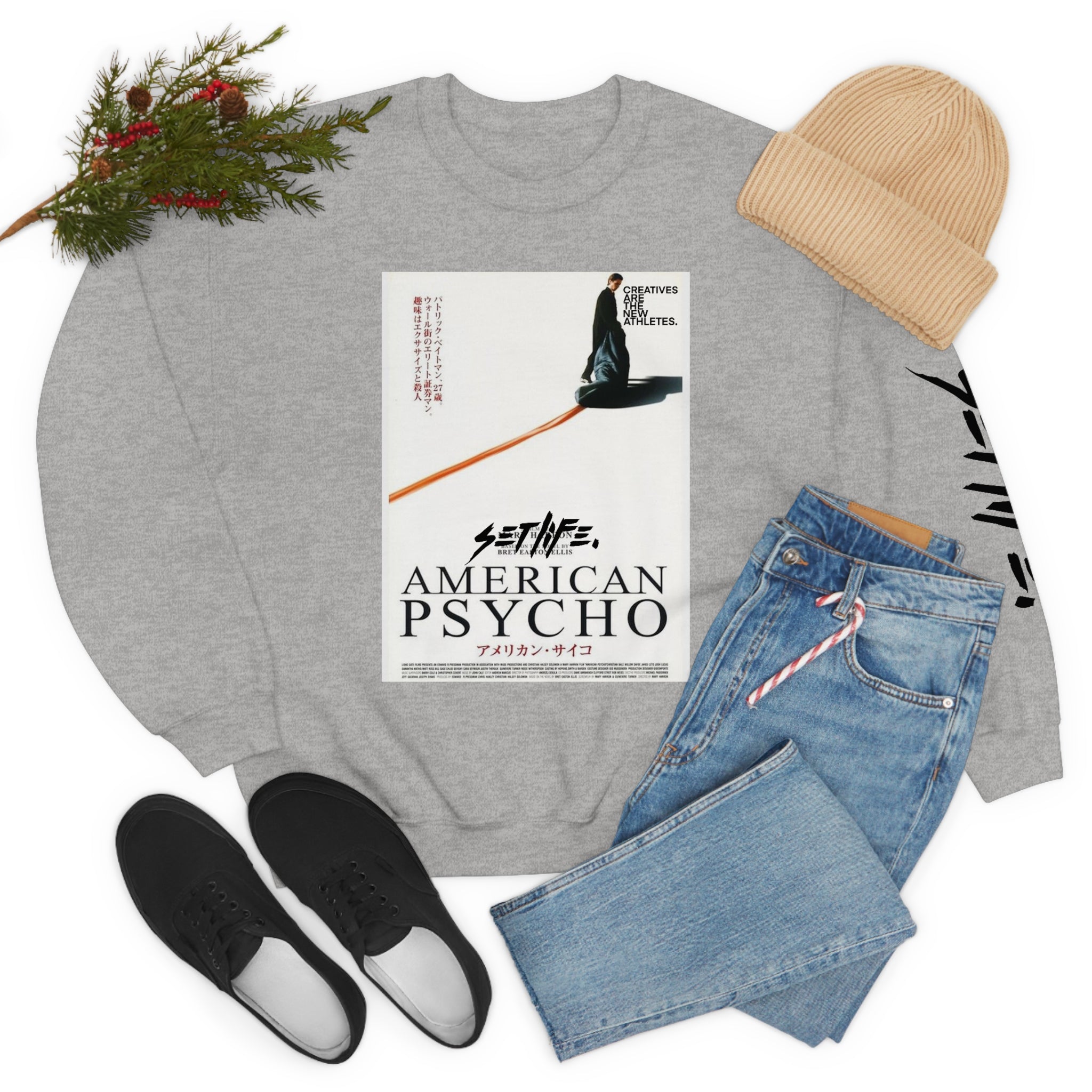SETLIFE x  Creative COVER Unisex Heavy Blend™ Crewneck Sweatshirt