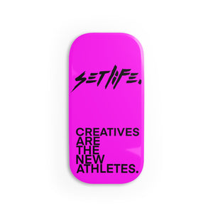 HOT PINK CREATIVE Phone Click-On Grip