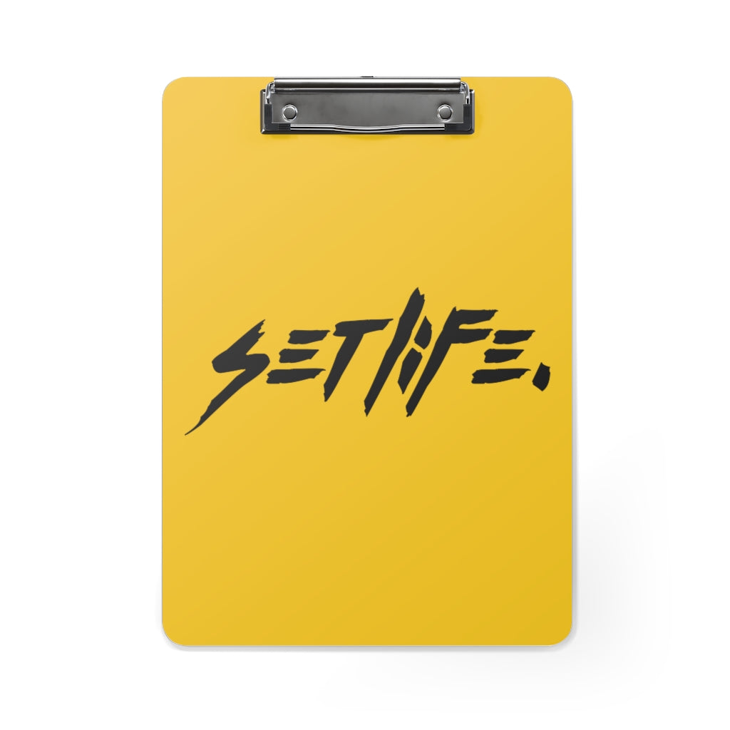 YELLOW SETLIFE Clipboard