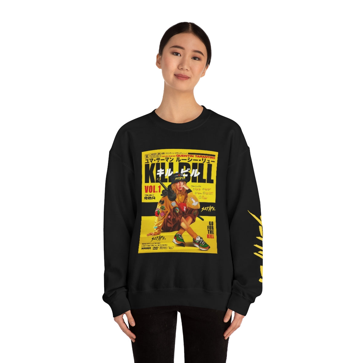 SETLIFE x  Creative COVER Unisex Heavy Blend™ Crewneck Sweatshirt