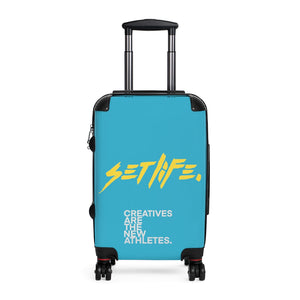 SETLIFE Sky Blue Cabin Suitcase