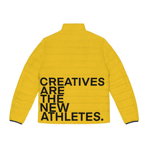 Yellow CREATIVES Puffer Jacket