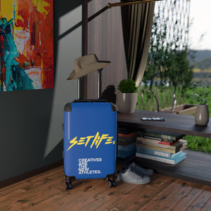 SETLIFE BLUE Cabin Suitcase