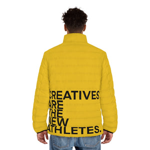 Yellow CREATIVES Puffer Jacket