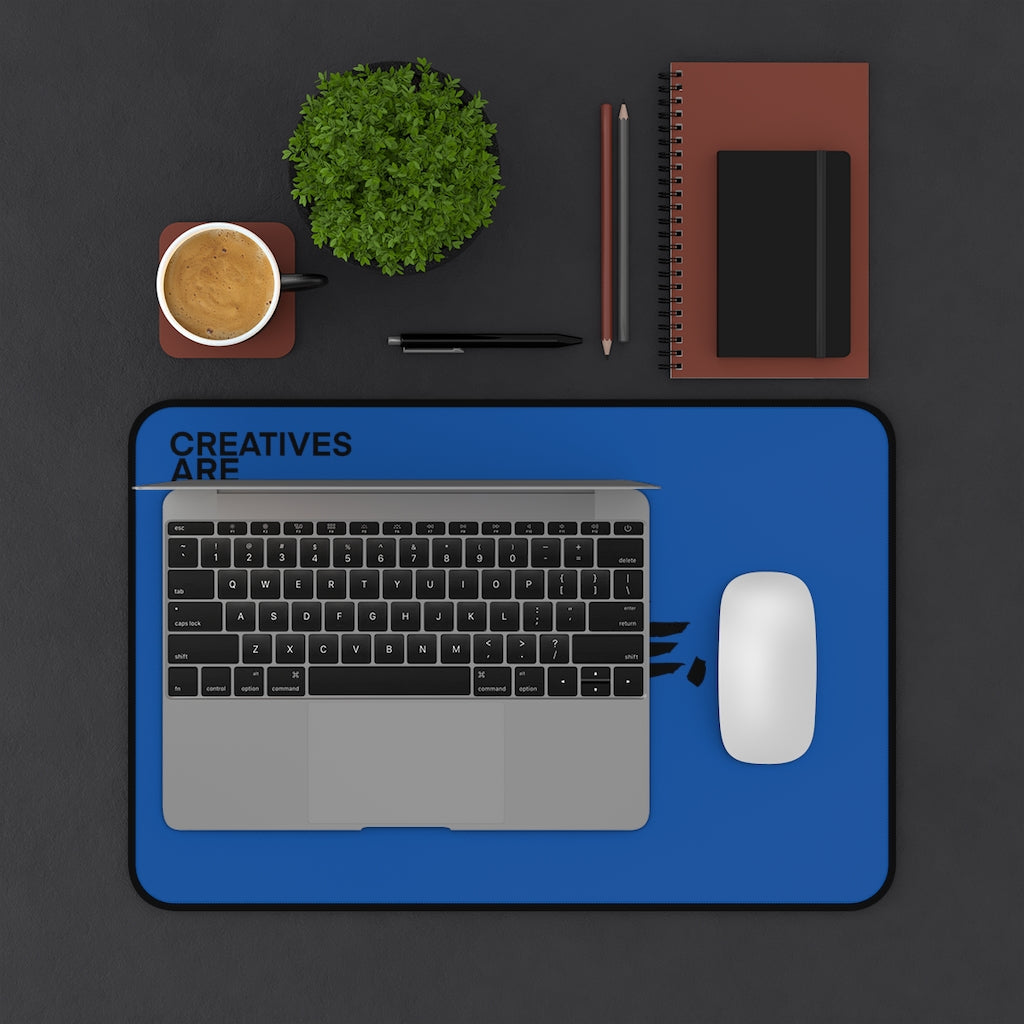 Blue Desk Mat