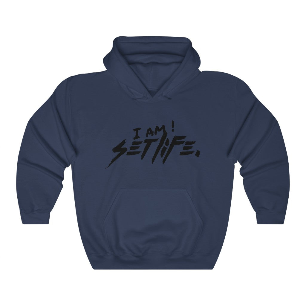 I am SETLIFE Unisex Heavy Blend™ Hooded Sweatshirt