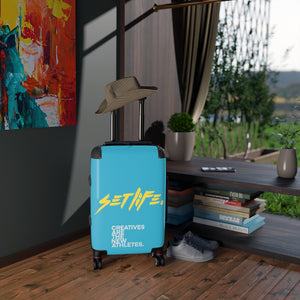 SETLIFE Sky Blue Cabin Suitcase