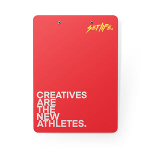 Red SETLIFE Clipboard