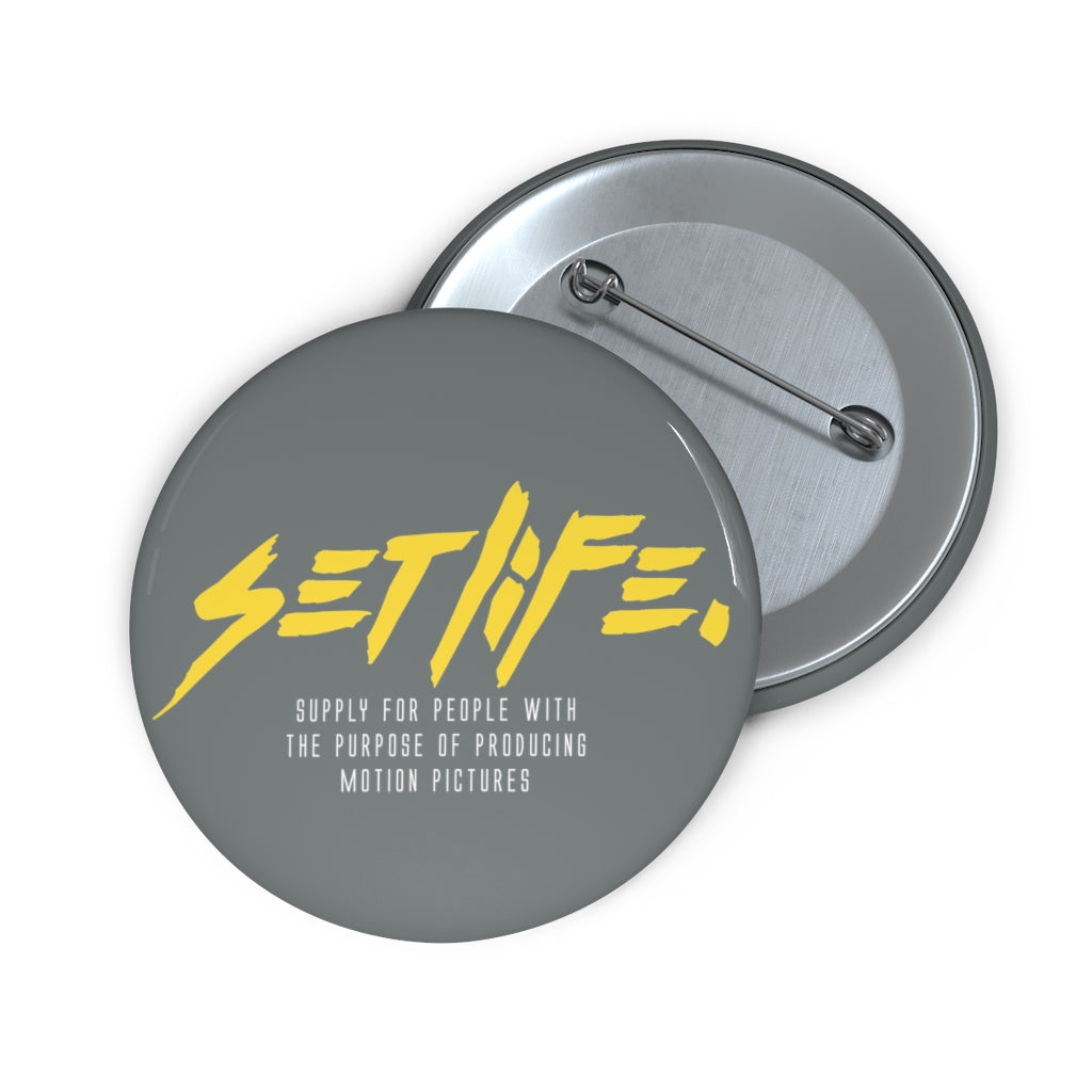 SETLIFE Grey Pin Buttons