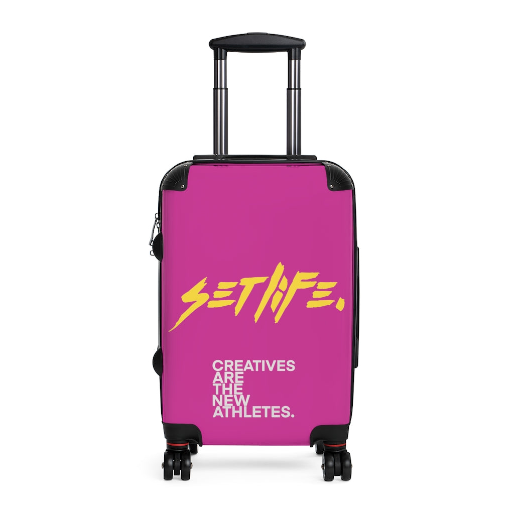 SETLIFE PINK Cabin Suitcase