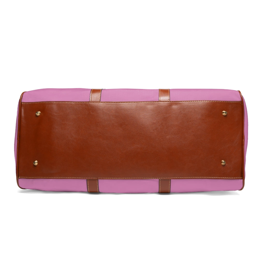 Pink Waterproof Travel Bag