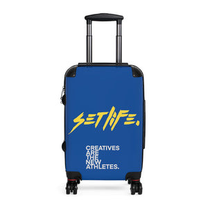 SETLIFE BLUE Cabin Suitcase