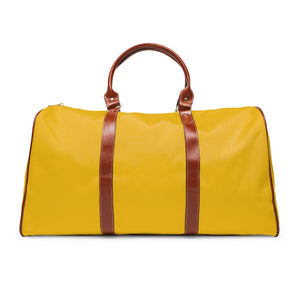 Yellow Waterproof Travel Bag