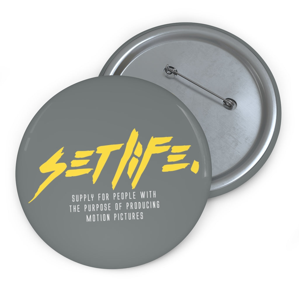 SETLIFE Grey Pin Buttons