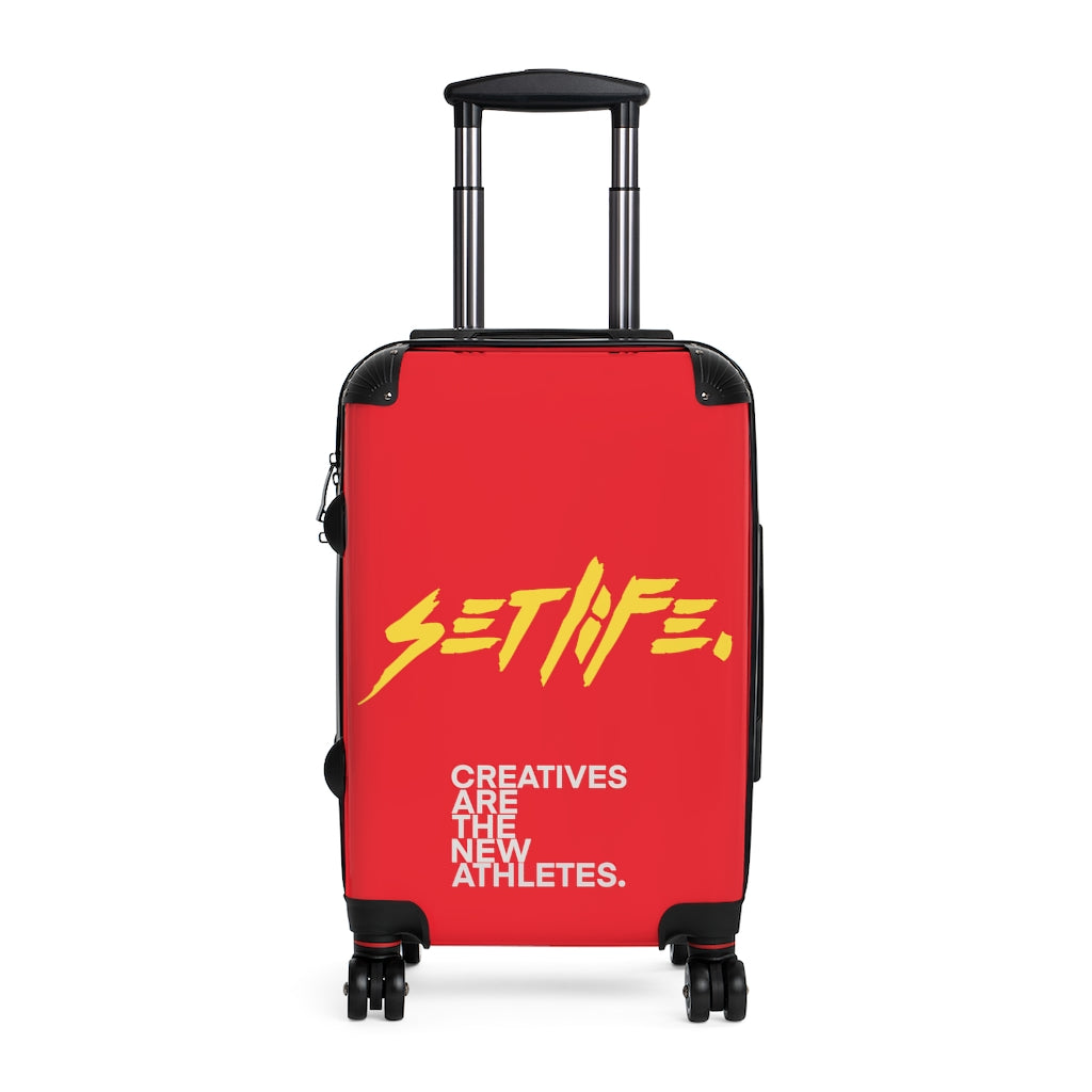 SETLIFE RED Cabin Suitcase