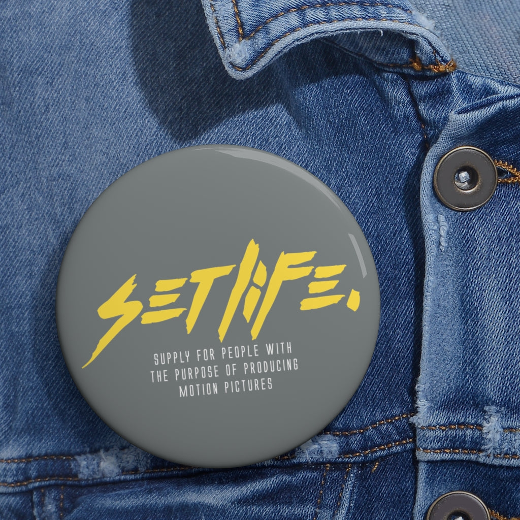 SETLIFE Grey Pin Buttons