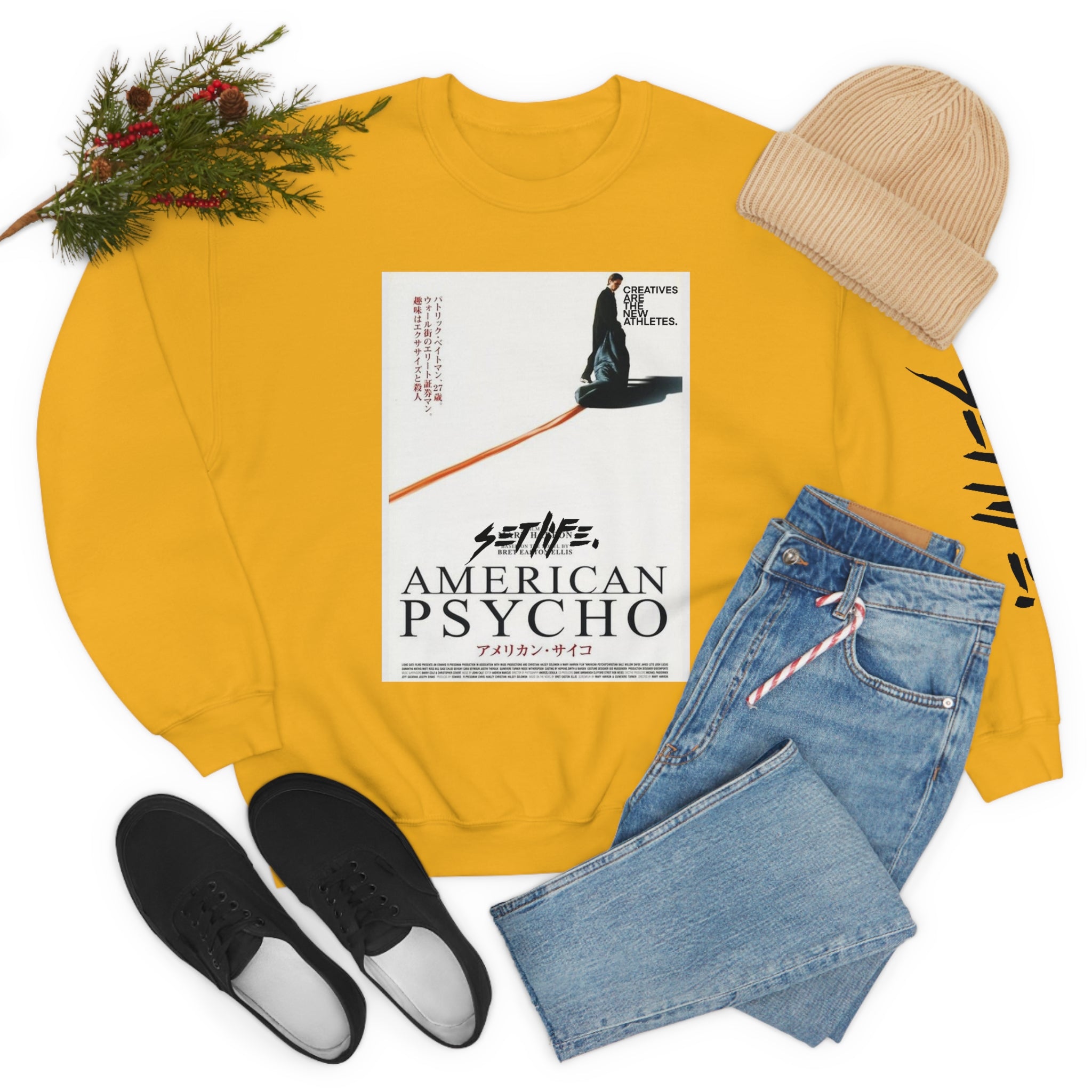 SETLIFE x  Creative COVER Unisex Heavy Blend™ Crewneck Sweatshirt