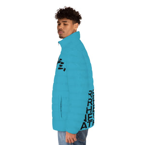 Turquoise CREATIVES Puffer Jacket