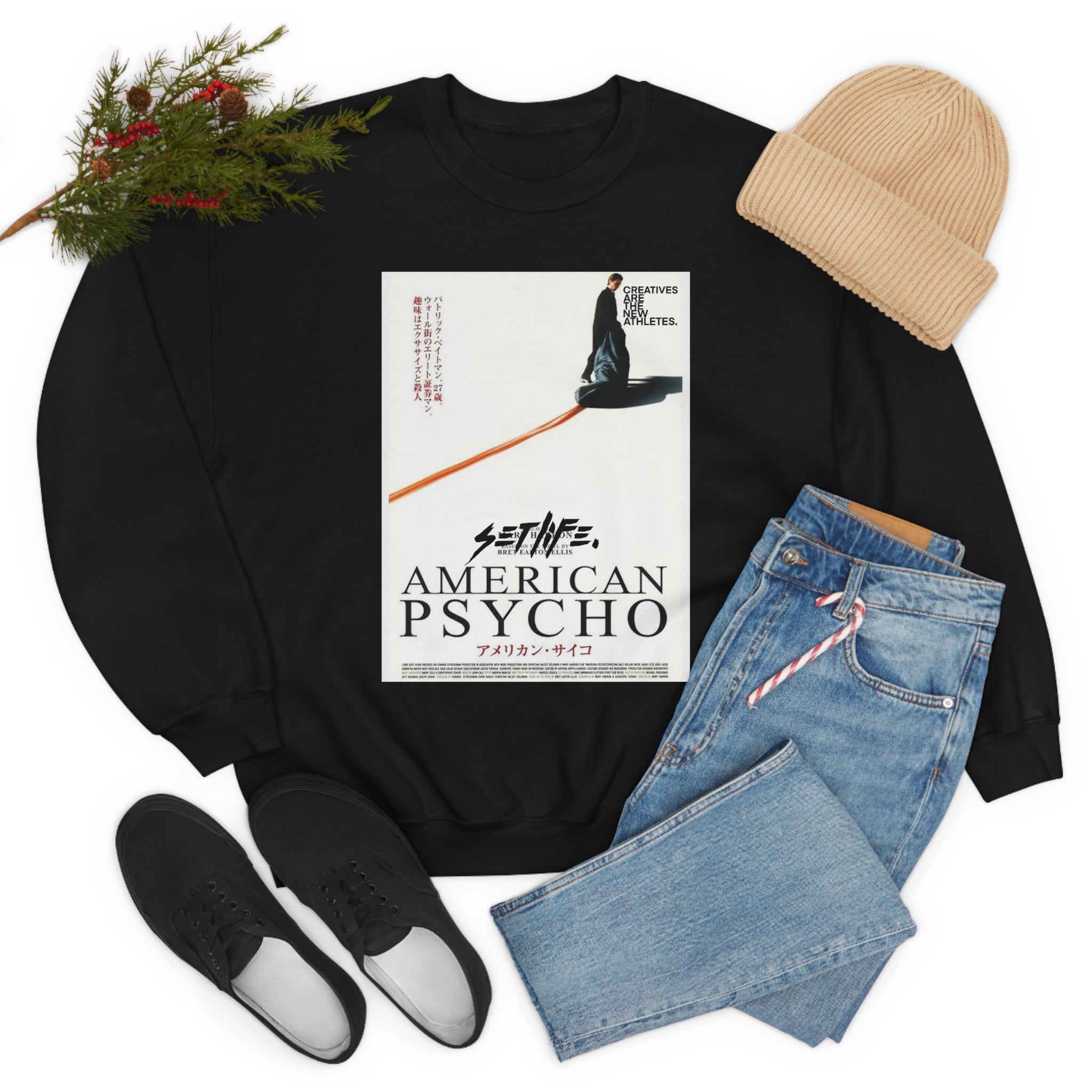 SETLIFE x  Creative COVER Unisex Heavy Blend™ Crewneck Sweatshirt