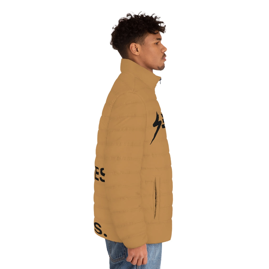 TAN CREATIVES Puffer Jacket (AOP)