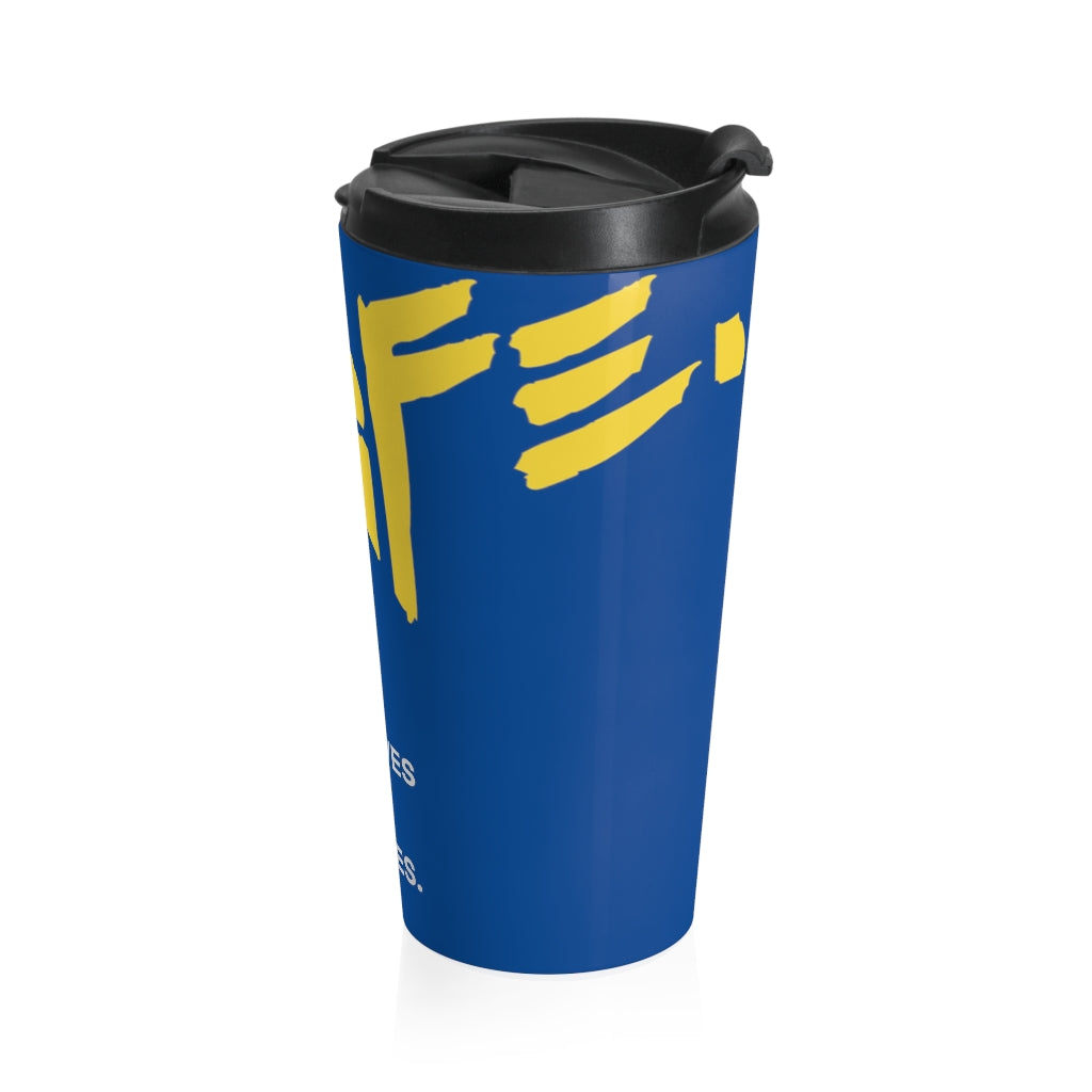 SETLIFE” JZ BLU Stainless Steel Travel Mug