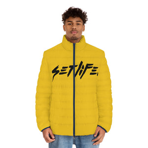 Yellow CREATIVES Puffer Jacket