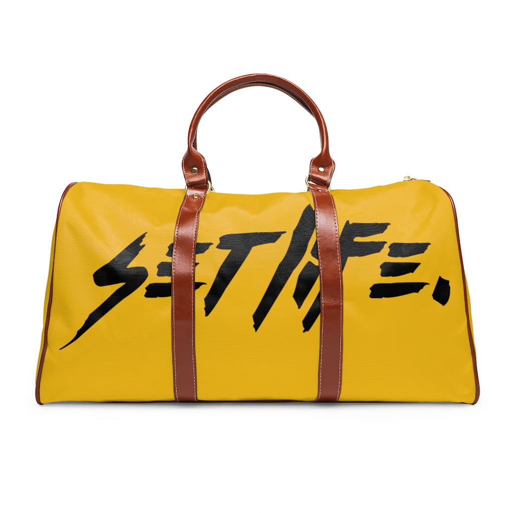 Yellow Waterproof Travel Bag