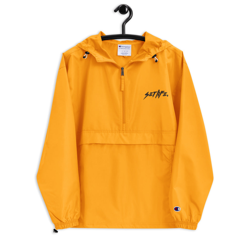 SETLIFE Embroidered Champion Packable Jacket