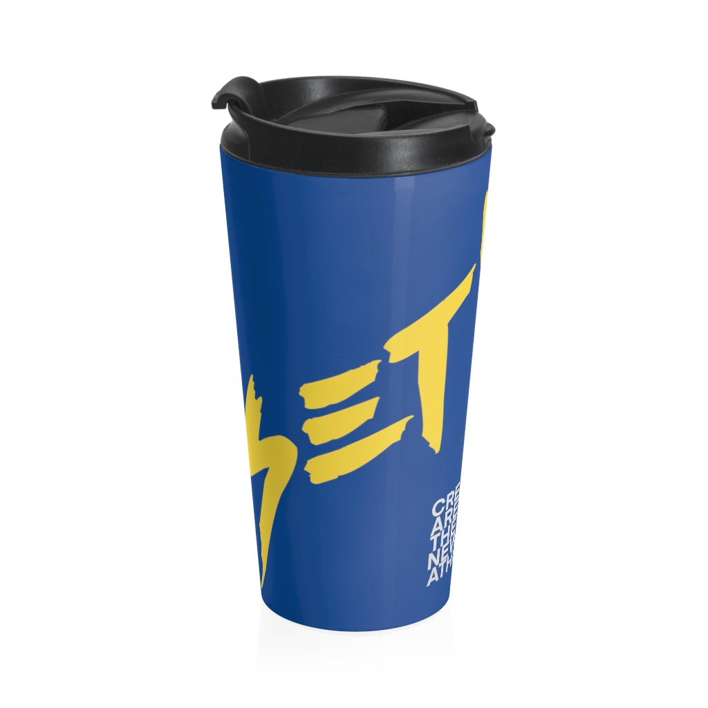 SETLIFE” JZ BLU Stainless Steel Travel Mug