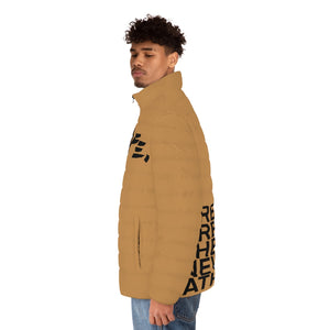 TAN CREATIVES Puffer Jacket (AOP)