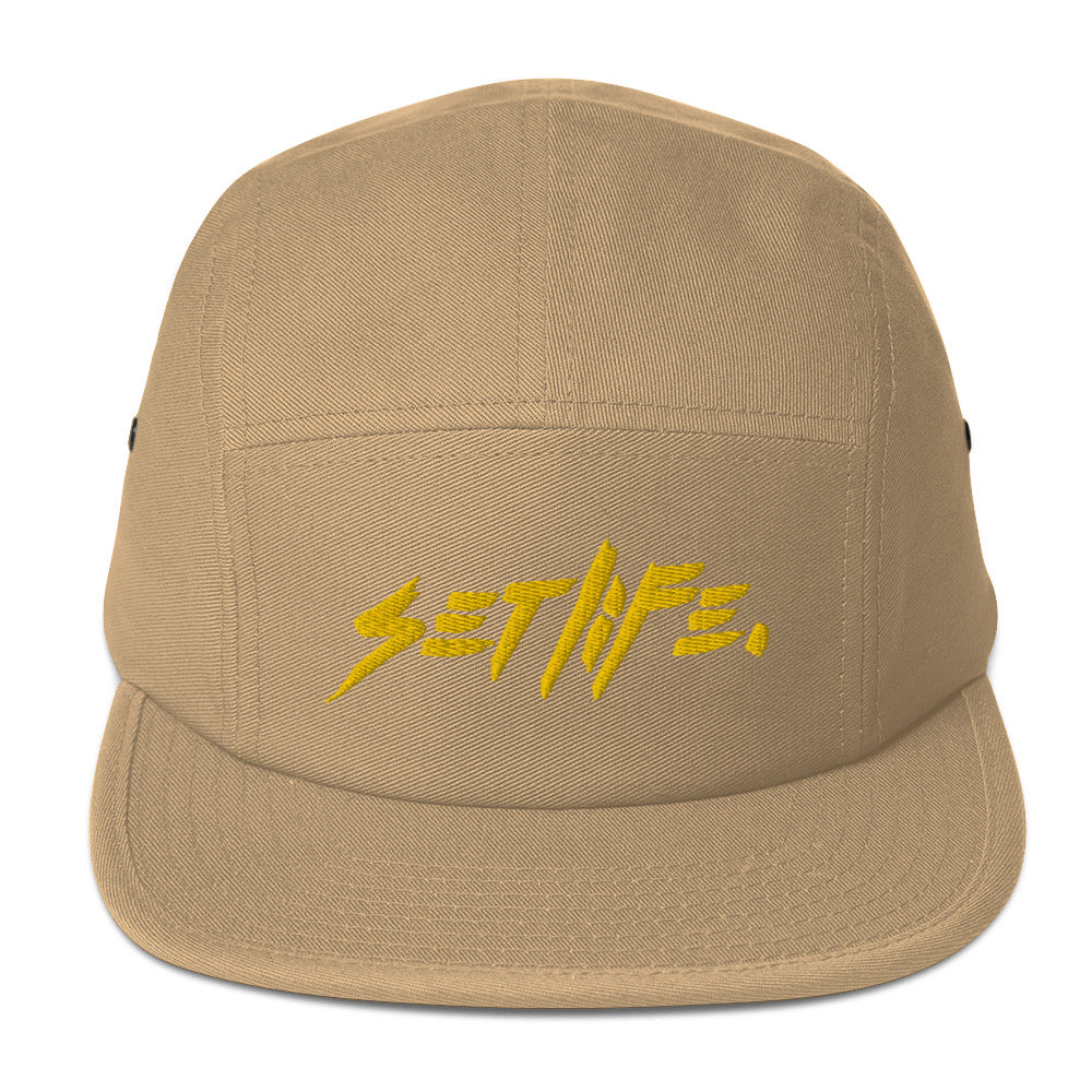 "SETLIFE" Five Panel Cap